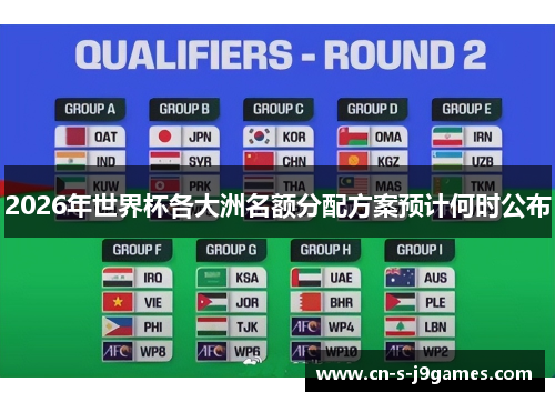 2026年世界杯各大洲名额分配方案预计何时公布