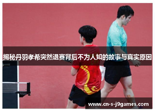 揭秘丹羽孝希突然退赛背后不为人知的故事与真实原因