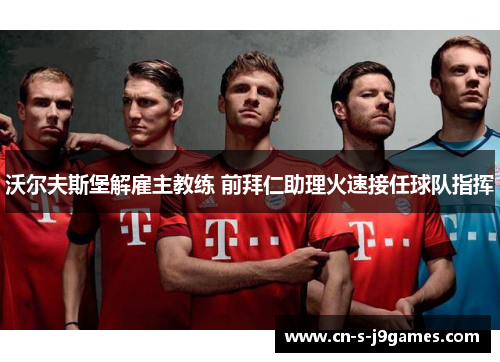 沃尔夫斯堡解雇主教练 前拜仁助理火速接任球队指挥 沃尔夫斯堡解雇主教练 前拜仁助理火速接任球队指挥