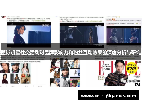 篮球明星社交活动对品牌影响力和粉丝互动效果的深度分析与研究